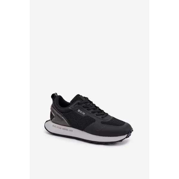  Pánske tenisky BIG STAR RR174361 BLACK Big Star Shoes 