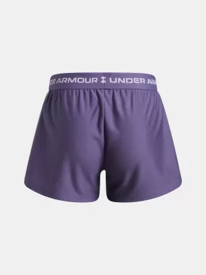 Dievčenské kraťasy UNDER ARMOUR G TECH PLAY UP SHORT 1390075-520 FIALOVÁ