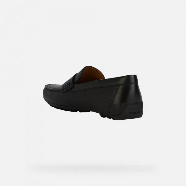  Pánske mokasíny GEOX KOSMOPOLIS + GRIP G002600 ČIERNA 