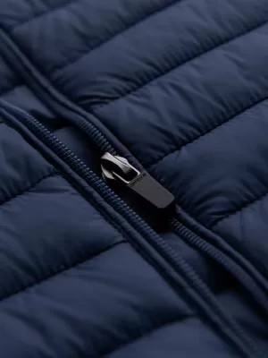 Pánska bunda OMBRE OM-JALP-0295 BLUE MODRÁ