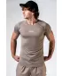 Bezšvové tričko s krátkym rukávom POWER 900 LIGHT BROWN ASH Nebbia