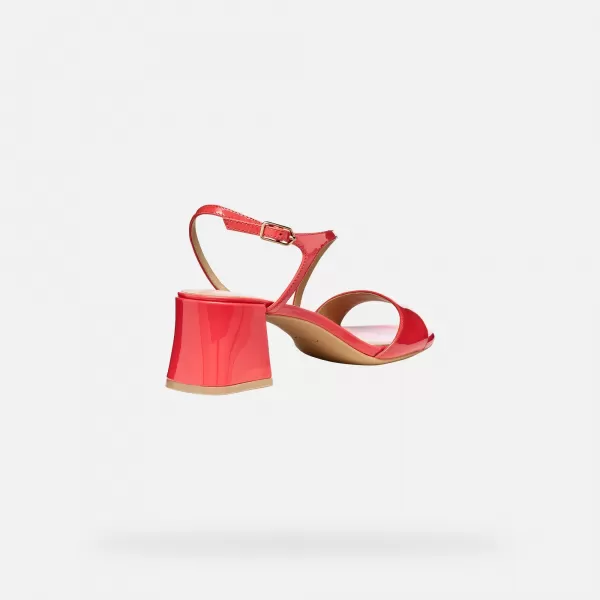  Dámske sandále GEOX NEW ERAKLIA 50 T01 G012947 ČERVENÁ 