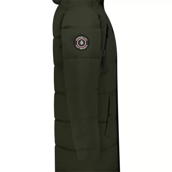  Pánsky zimný kabát NORDBLANC LOOM NBWJM8255 ARMÁDNA ZELENÁ 