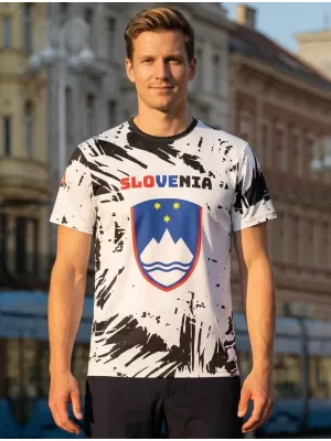 Pánske tričko premium ALTISPORT VOJ/ALM036SI/TR01 ABSTRAKCIA