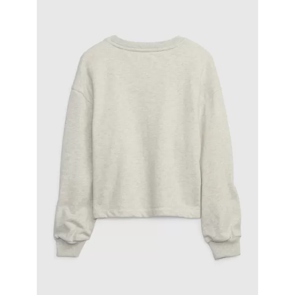  Detská mikina GAP SWEATSHIRT 500951-01 GREY HEATHER 