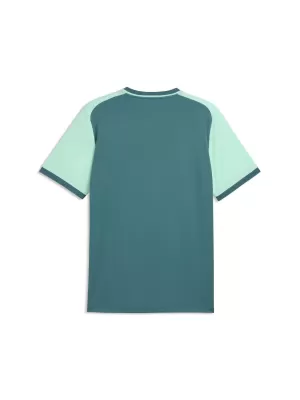 Pánske funkčné tričko PUMA TEAMLIGA26 MATCHDAY JERSEY 706544_43 EMERALD ICE/ EMERALD ICE/PUMA WHITE