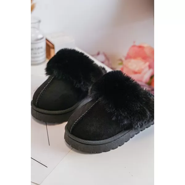 Detské šľapky BOTO BIRASTA 28473 BLACK 