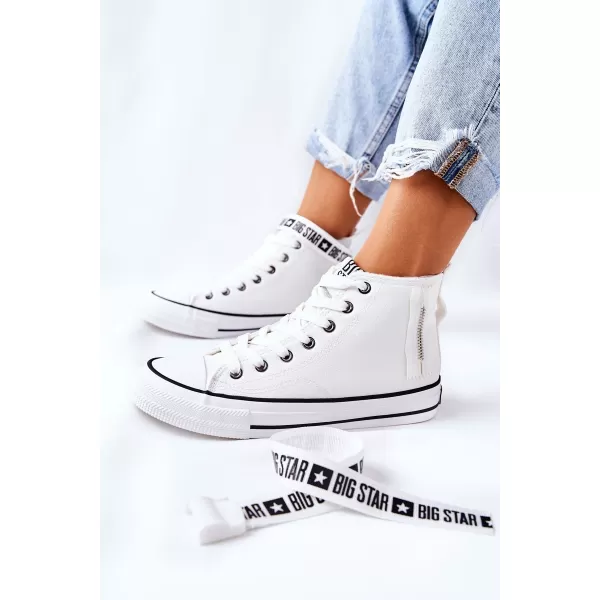  Dámske tenisky BIG STAR GG274027 WHITE Big Star Shoes 