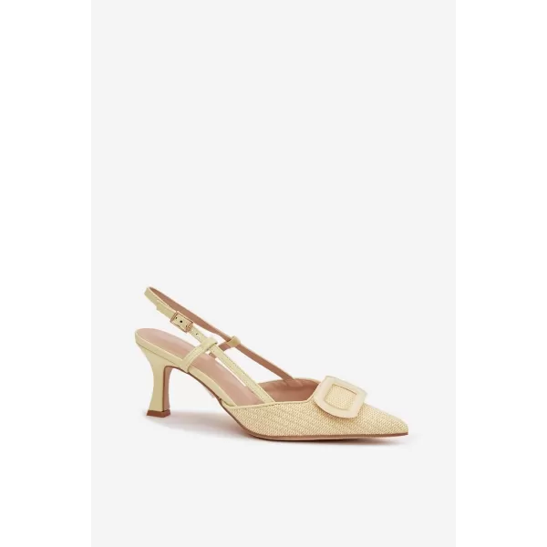  Dámske sandále BOTO ESLINA 41942 LIGHT YELLOW 