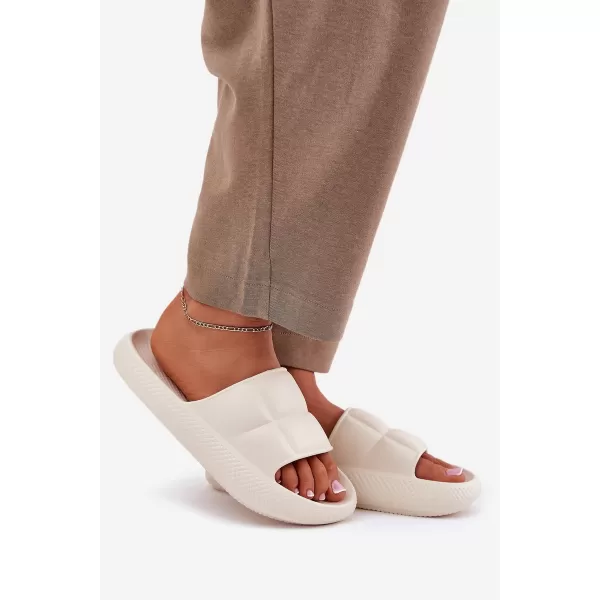  Dámske šľapky LEE MAYA 50251016 BEIGE 