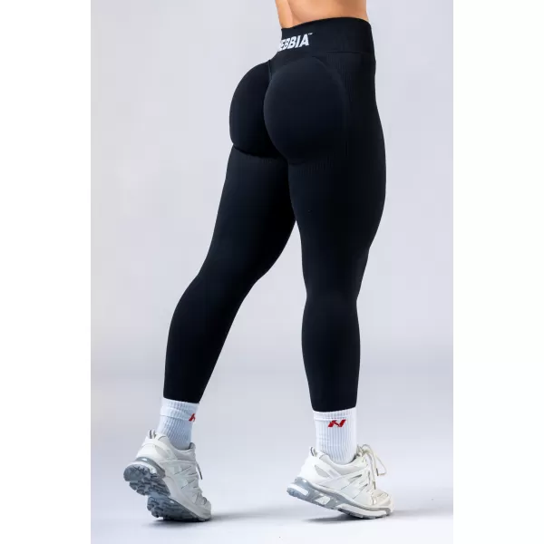  Push-up legíny s vysokým pásom POWER 888 BLACK Nebbia 