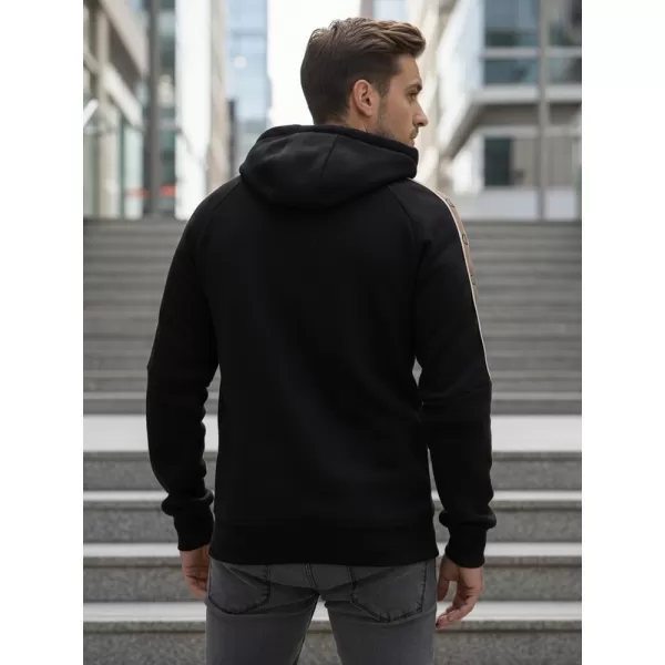  Pánska mikina DSTREET BX5941 ČIERNA 