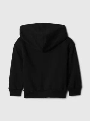 Detská mikina GAP LOGO PULLOVER HOODIE 824091-00 TRUE BLACK