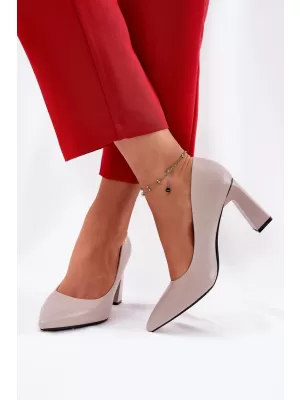 Dámske lodičky VINCEZA 62221 GREY