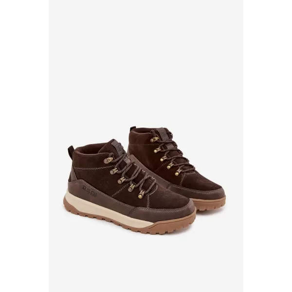  Pánske topánky BIG STAR SS174263 BROWN/BEIGE Big Star Shoes 