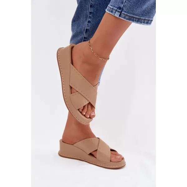  Dámske sandále BOTO CALORISSA 41602 KHAKI 