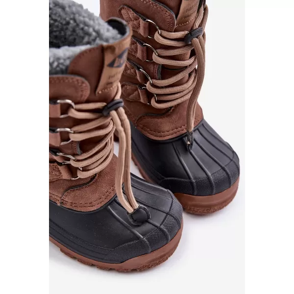  Detské snehule LEE COOPER LCJ-24-44-2842K BROWN 