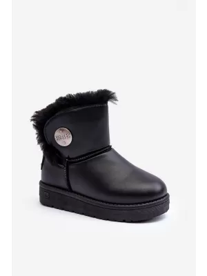 Detské snehule BIG STAR MM374082 BLACK Big Star Shoes