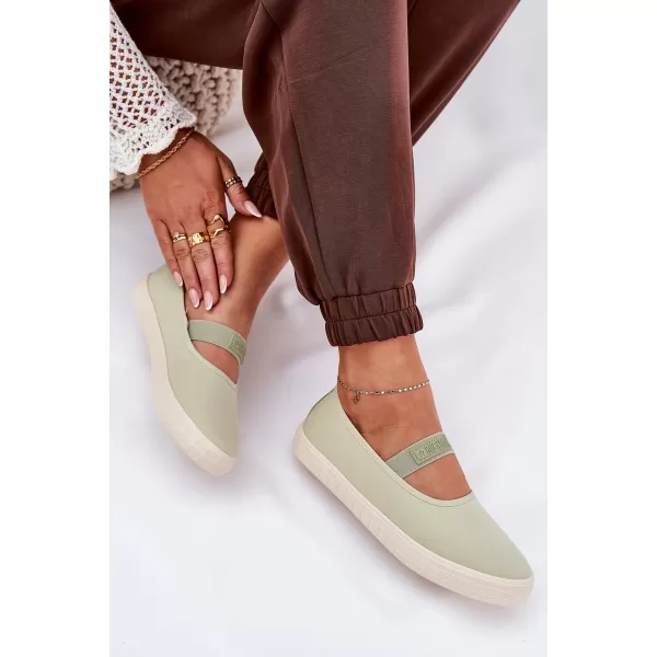  Dámske tenisky BIG STAR NN274604 GREEN Big Star Shoes 