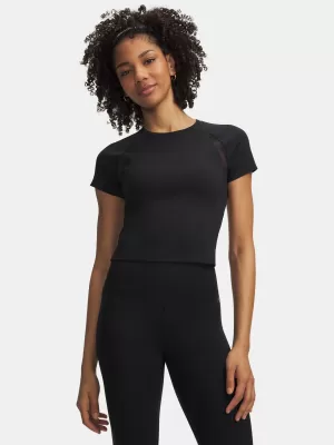 Dámske tričko UNDER ARMOUR MOTION MESH SS 6011045-001 ČIERNA