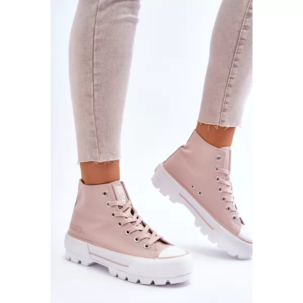  Dámske tenisky BIG STAR LL274157 NUDE Big Star Shoes 