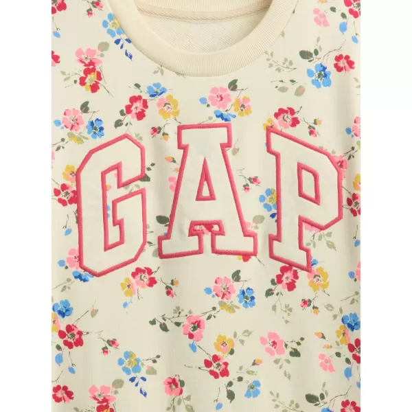  Detské šaty GAP LOGO DRESS 781767-01 SP MULTI FLORAL 
