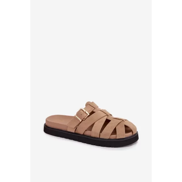  Dámske šľapky BOTO ROSELISSE 41559 KHAKI 