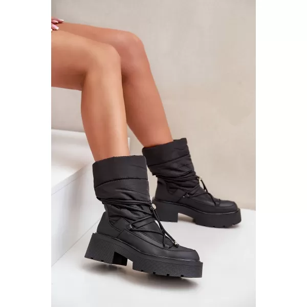  Dámske snehule BOTO SEANDRIEL 34792 BLACK 