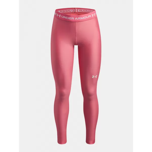  Dievčenské legíny UNDER ARMOUR HEATGEAR LEGGING 6009975-600 RUŽOVÁ 