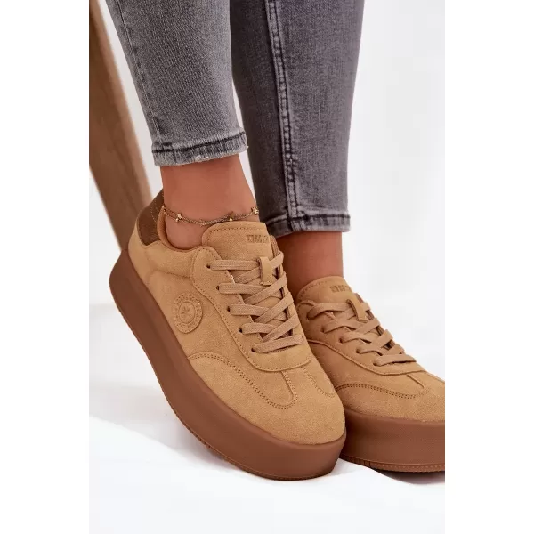  Dámske tenisky BIG STAR SS274762 BROWN/BEIGE Big Star Shoes 