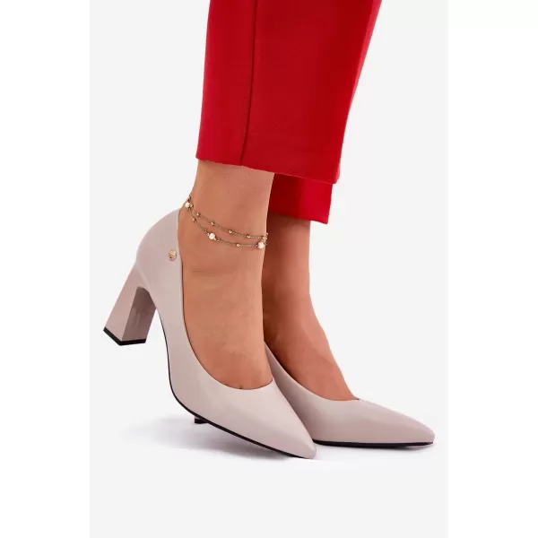  Dámske lodičky VINCEZA 62221 GREY 