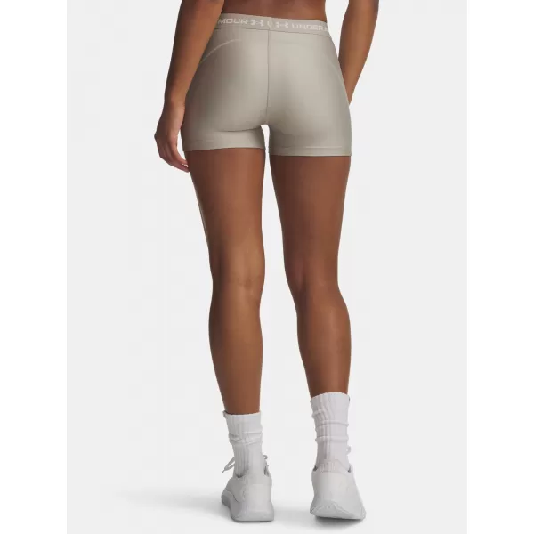  Dámske kraťasy UNDER ARMOUR HEATGEAR SHORTY 6010725-203 HNEDÁ 