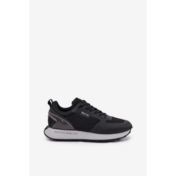  Pánske tenisky BIG STAR RR174361 BLACK Big Star Shoes 