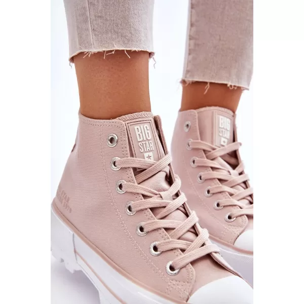  Dámske tenisky BIG STAR LL274157 NUDE Big Star Shoes 