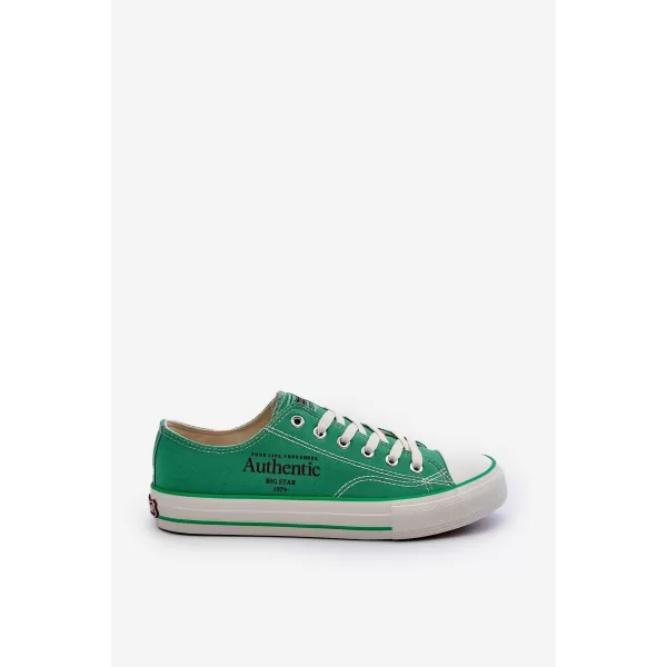  Pánske tenisky BIG STAR NN174062 GREEN Big Star Shoes 