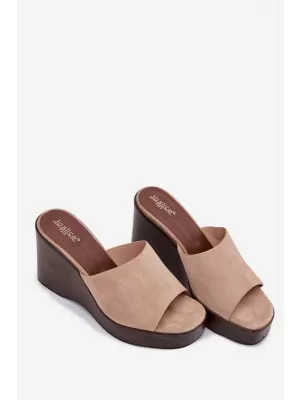 Dámske šľapky BOTO RAVELIA 41346 KHAKI