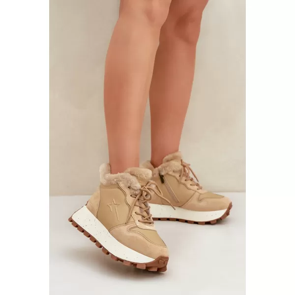  Dámske topánky BIG STAR OO274A330 BEIGE Big Star Shoes 