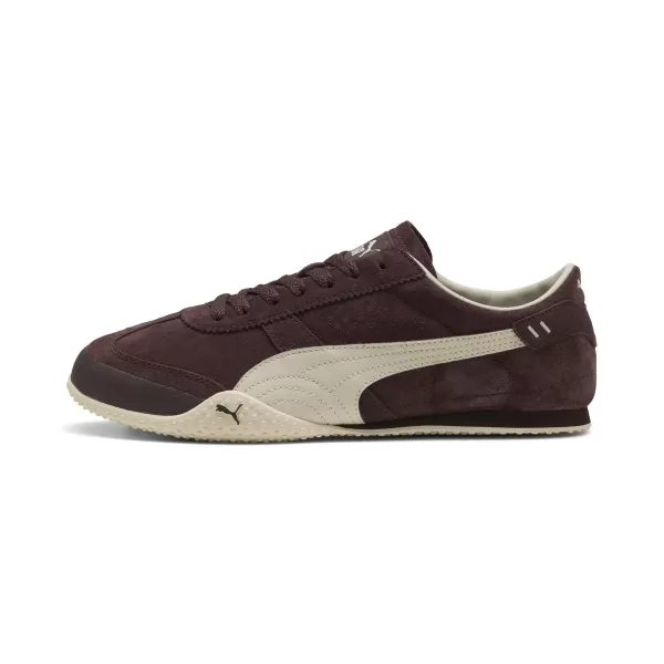  Dámske topánky PUMA BELLA UT CLASSIC 404620_03 ČOKOLÁDOVO HNEDÝ/ALPSKÝ SNEH 