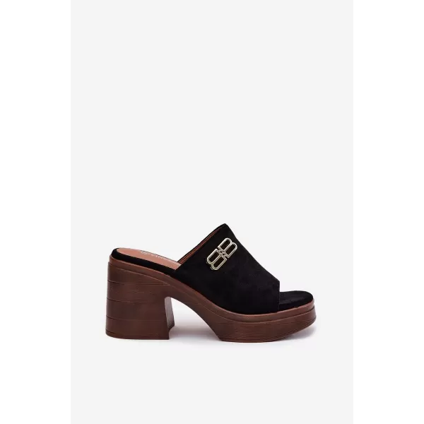  Dámske šľapky VINCEZA 17400 BLACK 