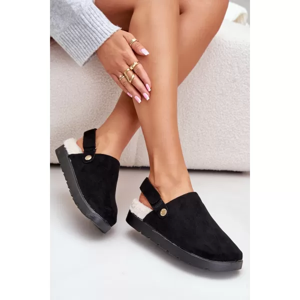  Dámske šľapky BOTO LINNEOLA 34719 BLACK 