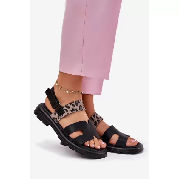  Dámske sandále VINCEZA 66780 BLACK 