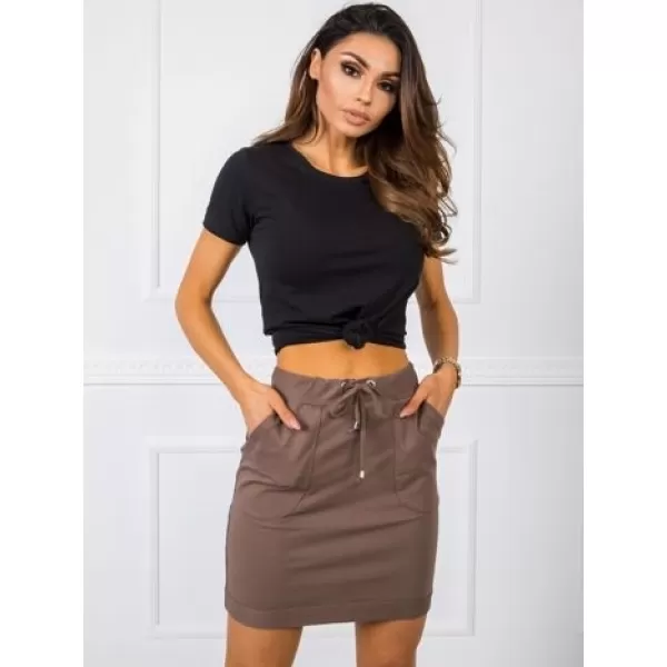  Dámska sukňa BASIC FEEL GOOD RV-SD-3726-1.06 BROWN 
