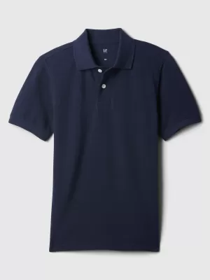Detské tričko s golierom GAP PIQUE POLO 404943-05 TAPESTRY NAVY