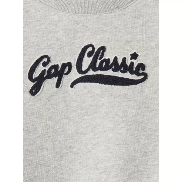  Detské šaty GAP LOGO DRESS 525970-00 LIGHT HEATHER GREY 