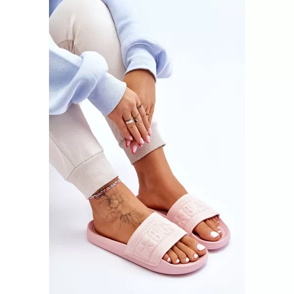  Dámske šľapky BIG STAR LL274A157 PINK Big Star Shoes 