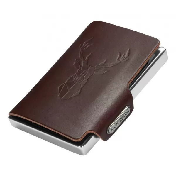  Peňaženka MONDRAGHI Silhouette Modern Deer BROWN 