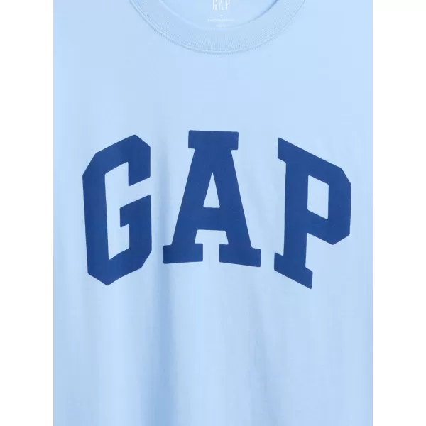  Pánske tričko GAP LOGO TEE 856659-53 WIND BLUE 