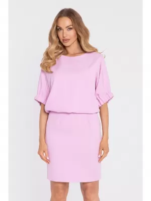 Dámske šaty MOE M904 CANDY PINK