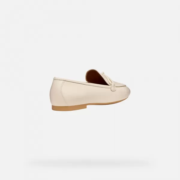  Dámske mokasíny GEOX NEW PALMARIA G012920 KRÉMOVÁ 