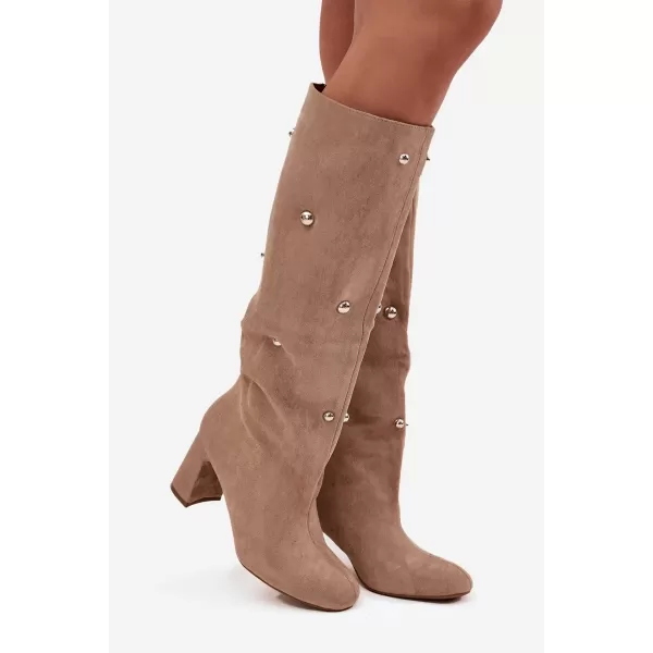  Dámske čižmy BOTO LUCINDA 40118 KHAKI 